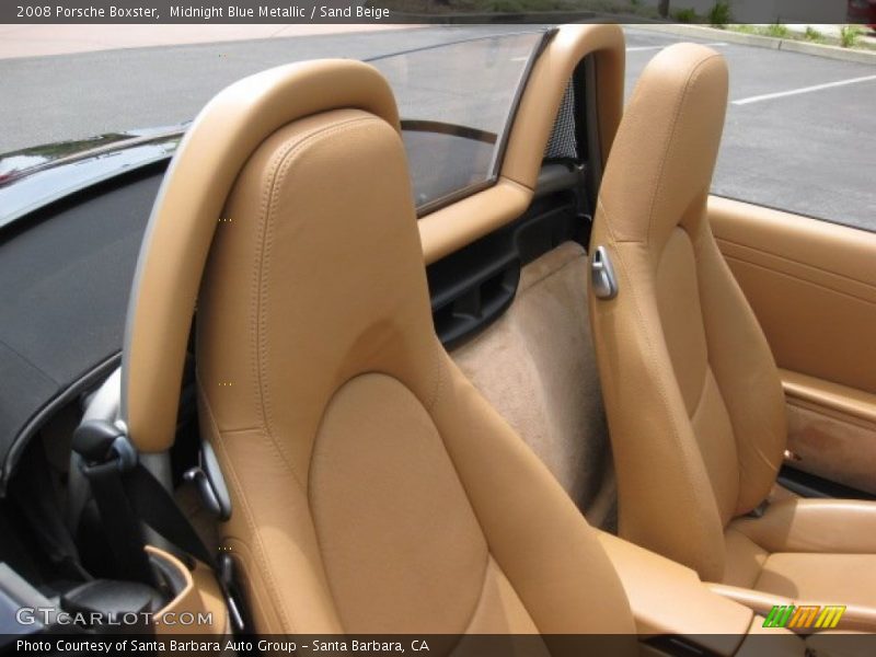  2008 Boxster  Sand Beige Interior