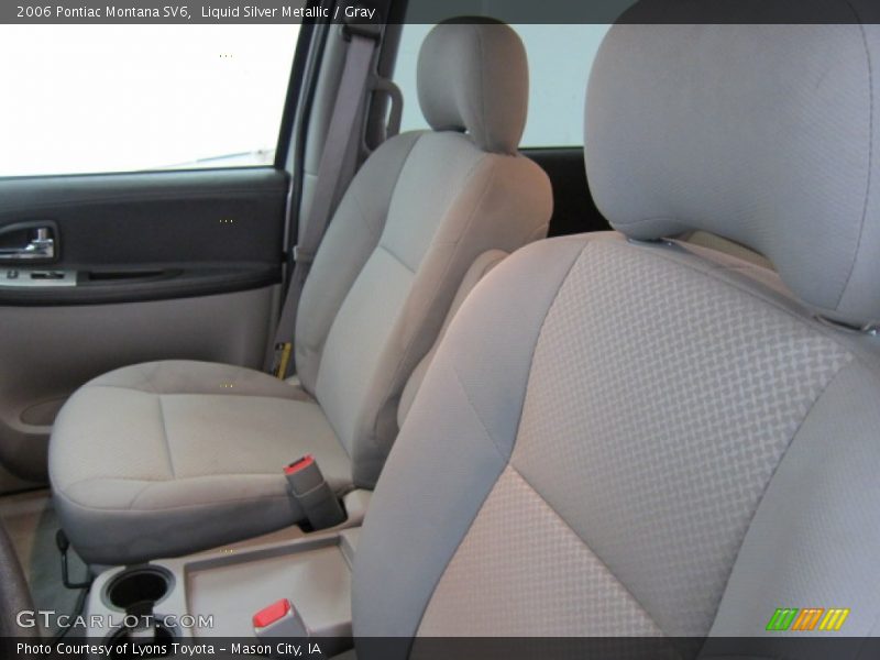 Liquid Silver Metallic / Gray 2006 Pontiac Montana SV6