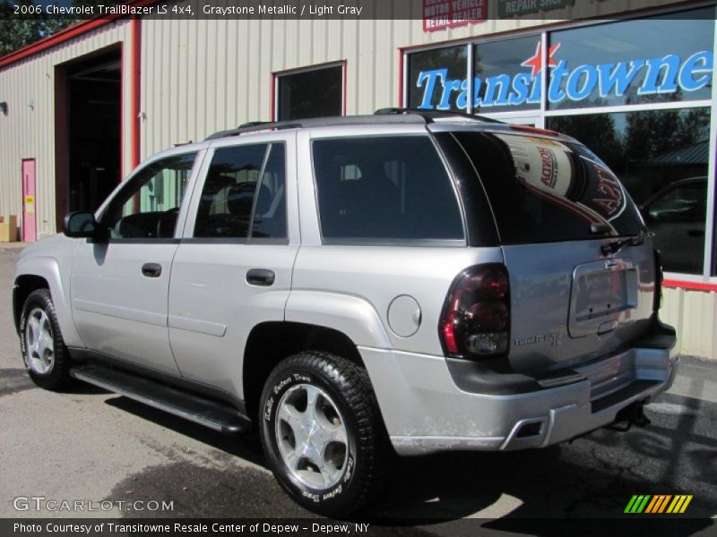 Graystone Metallic / Light Gray 2006 Chevrolet TrailBlazer LS 4x4