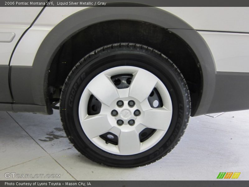 Liquid Silver Metallic / Gray 2006 Pontiac Montana SV6