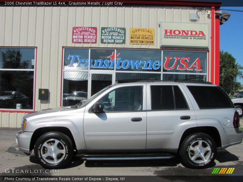 Graystone Metallic / Light Gray 2006 Chevrolet TrailBlazer LS 4x4
