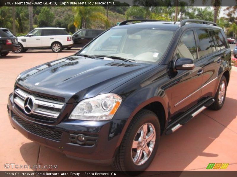 Capri Blue Metallic / Macadamia 2007 Mercedes-Benz GL 450