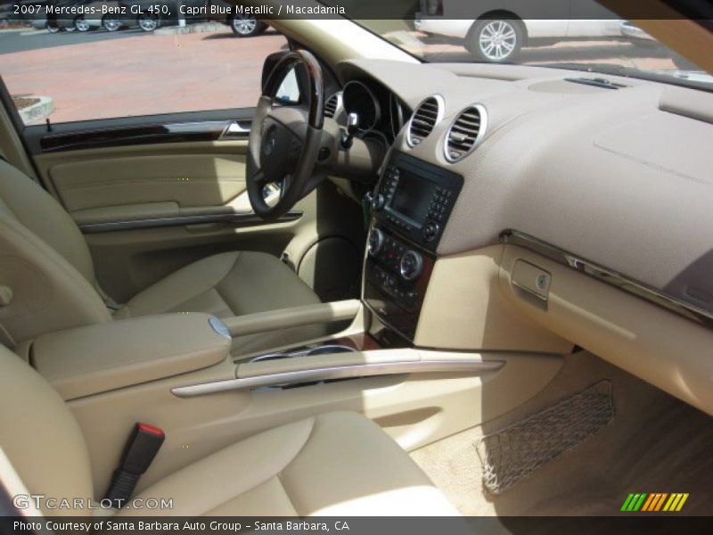Capri Blue Metallic / Macadamia 2007 Mercedes-Benz GL 450