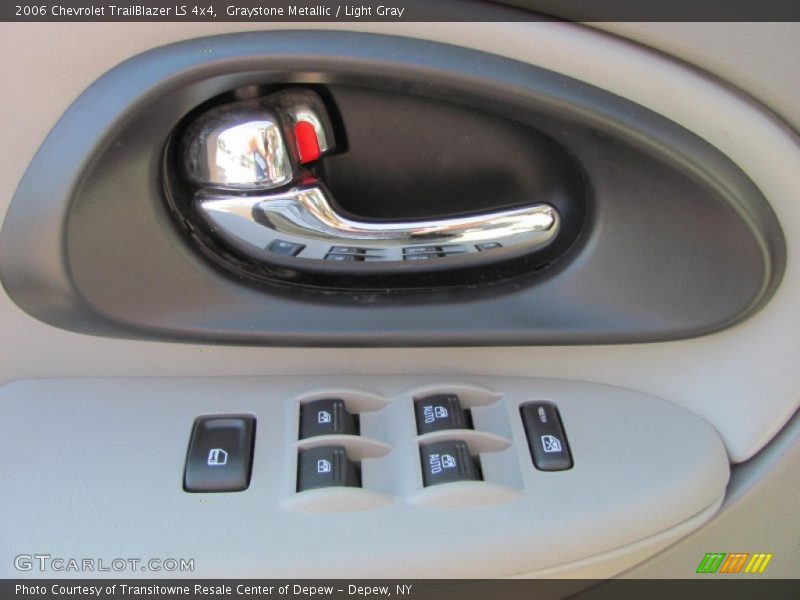 Graystone Metallic / Light Gray 2006 Chevrolet TrailBlazer LS 4x4