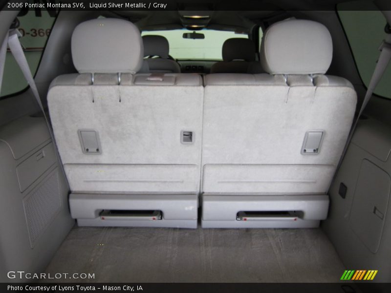 Liquid Silver Metallic / Gray 2006 Pontiac Montana SV6