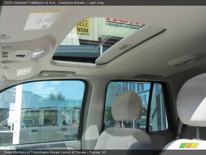 Graystone Metallic / Light Gray 2006 Chevrolet TrailBlazer LS 4x4