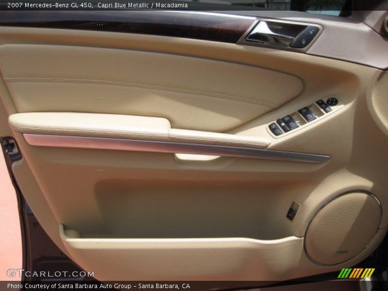 Capri Blue Metallic / Macadamia 2007 Mercedes-Benz GL 450