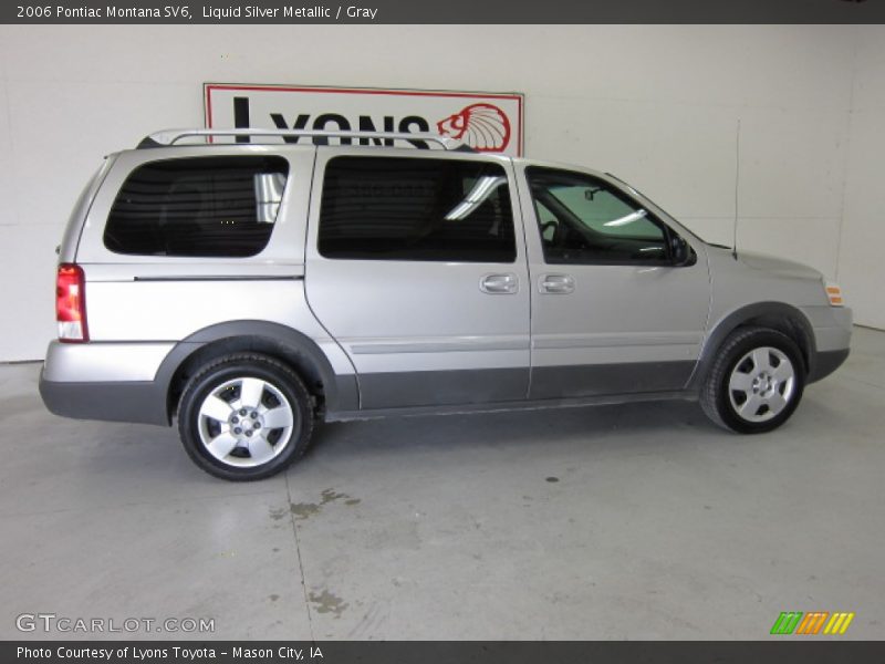 Liquid Silver Metallic / Gray 2006 Pontiac Montana SV6