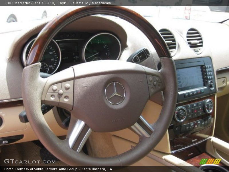 Capri Blue Metallic / Macadamia 2007 Mercedes-Benz GL 450