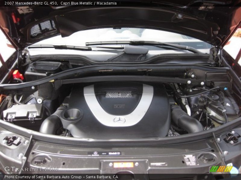 Capri Blue Metallic / Macadamia 2007 Mercedes-Benz GL 450