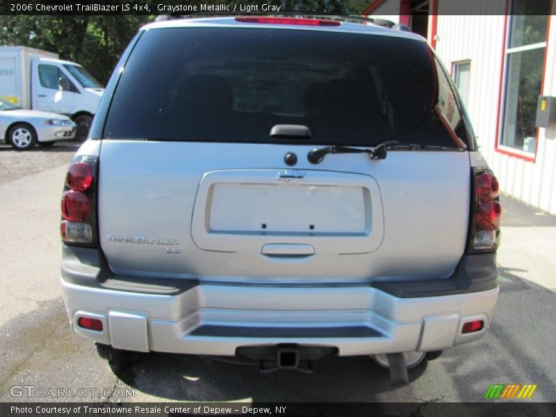Graystone Metallic / Light Gray 2006 Chevrolet TrailBlazer LS 4x4