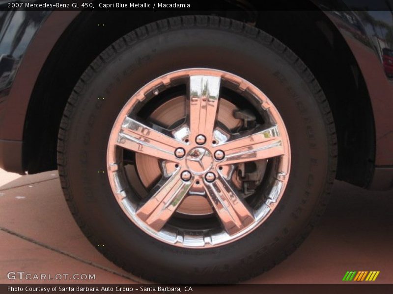 Capri Blue Metallic / Macadamia 2007 Mercedes-Benz GL 450