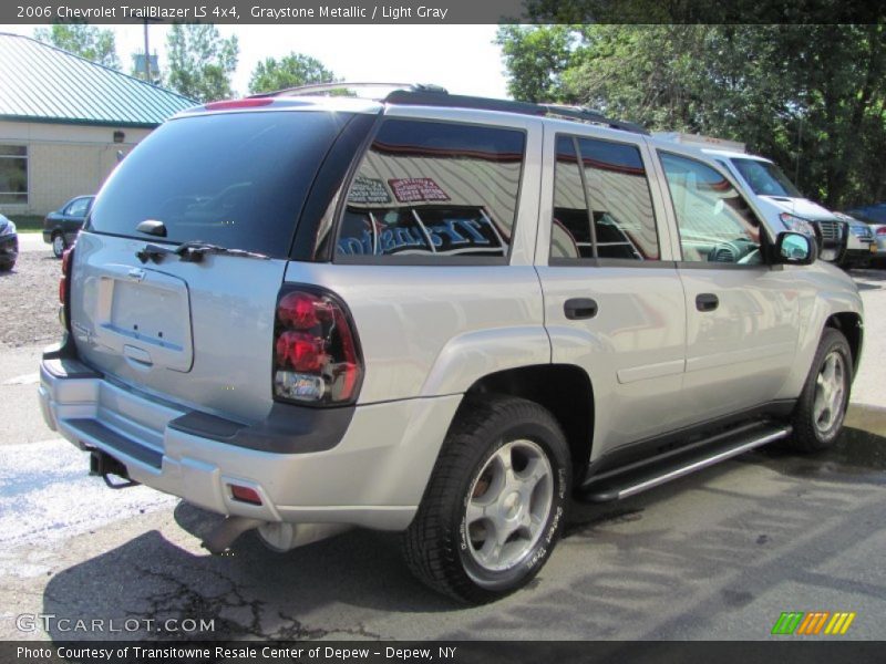Graystone Metallic / Light Gray 2006 Chevrolet TrailBlazer LS 4x4
