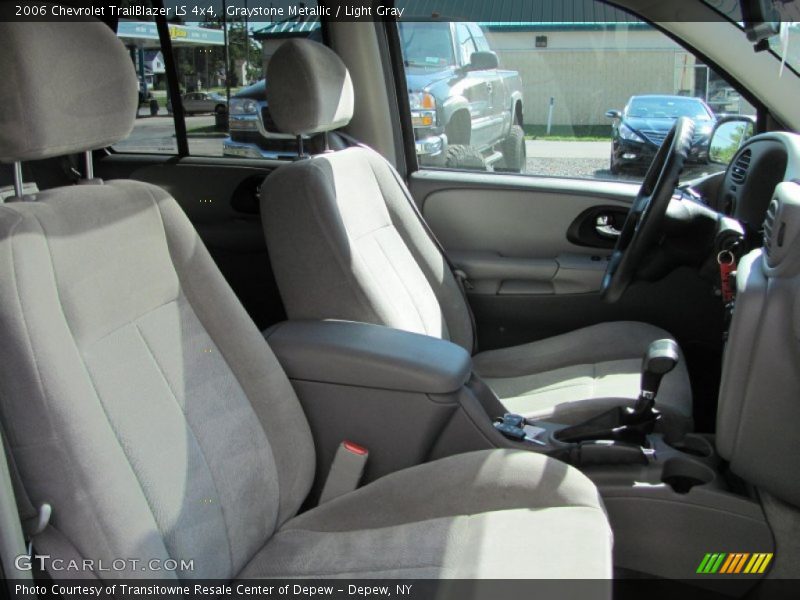Graystone Metallic / Light Gray 2006 Chevrolet TrailBlazer LS 4x4