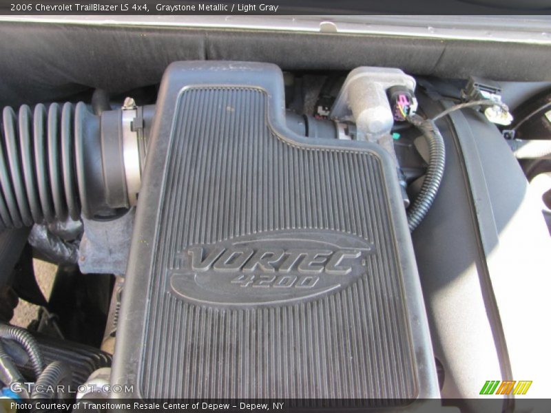 Graystone Metallic / Light Gray 2006 Chevrolet TrailBlazer LS 4x4