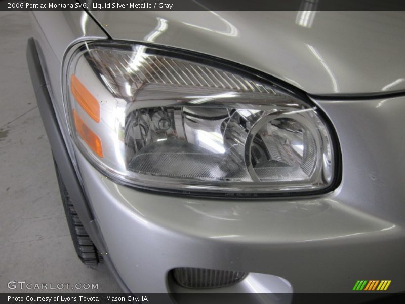 Liquid Silver Metallic / Gray 2006 Pontiac Montana SV6
