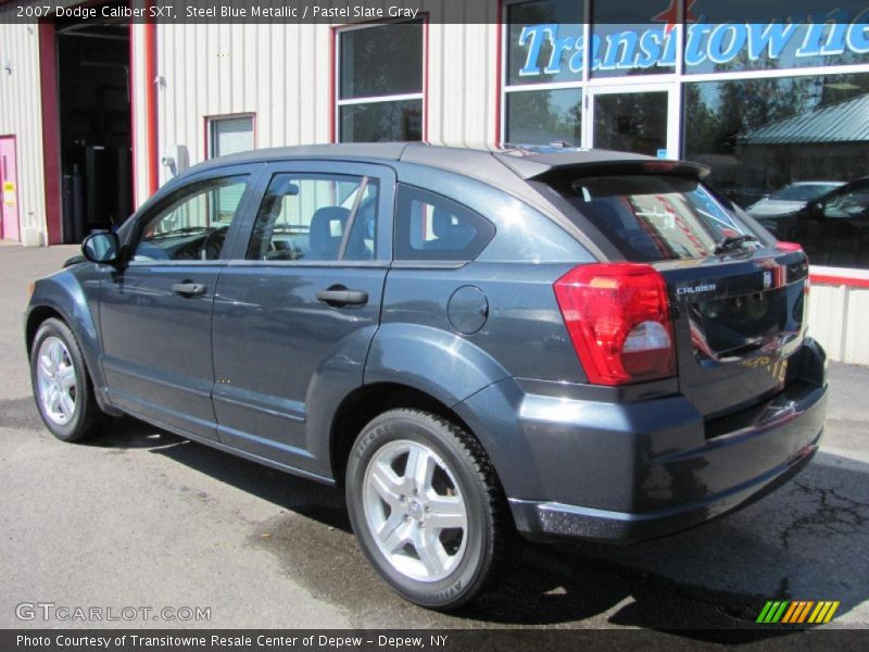 Steel Blue Metallic / Pastel Slate Gray 2007 Dodge Caliber SXT