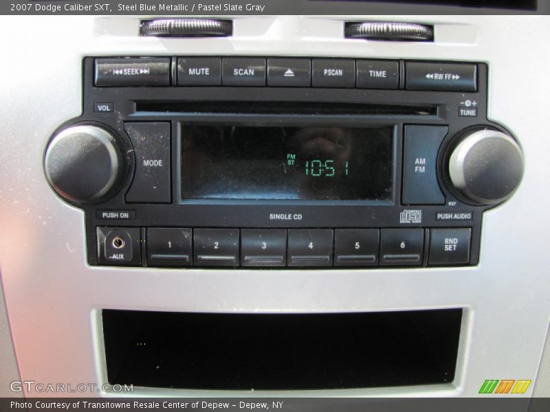 Steel Blue Metallic / Pastel Slate Gray 2007 Dodge Caliber SXT