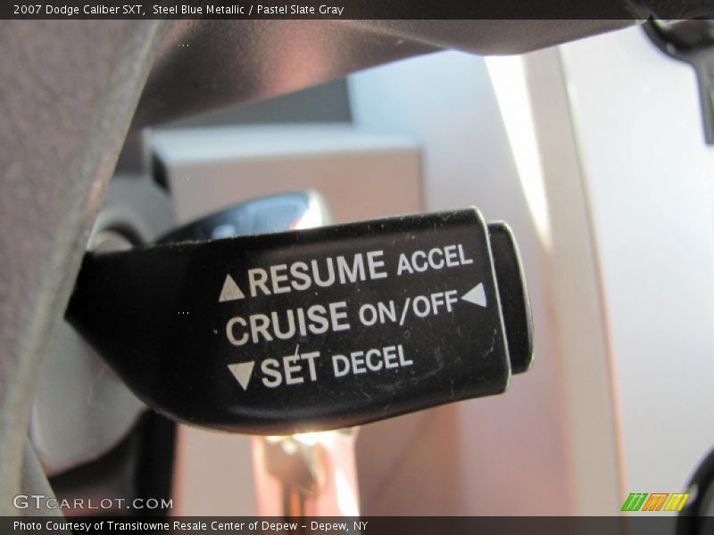Steel Blue Metallic / Pastel Slate Gray 2007 Dodge Caliber SXT