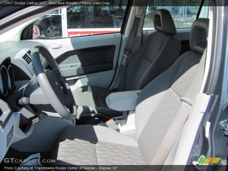 Steel Blue Metallic / Pastel Slate Gray 2007 Dodge Caliber SXT