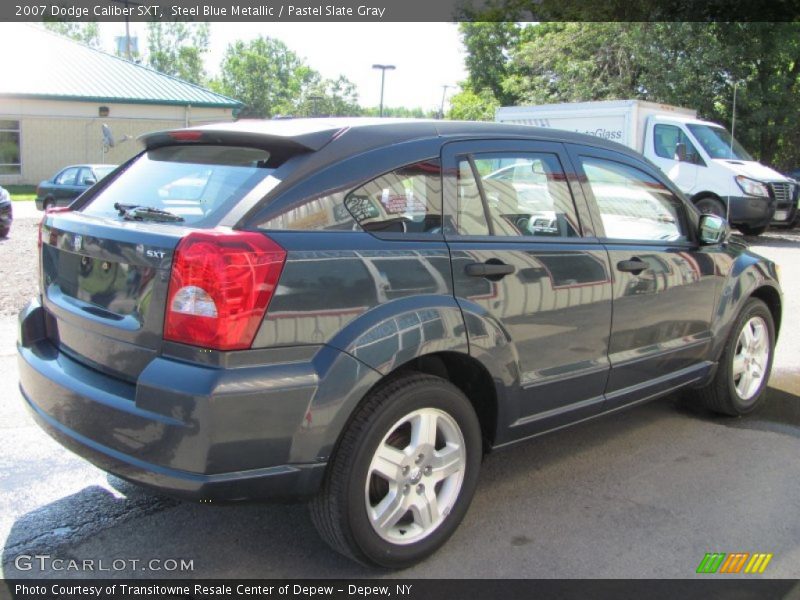 Steel Blue Metallic / Pastel Slate Gray 2007 Dodge Caliber SXT