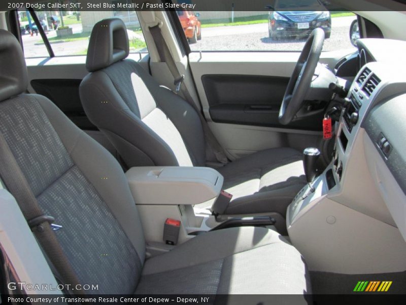 Steel Blue Metallic / Pastel Slate Gray 2007 Dodge Caliber SXT