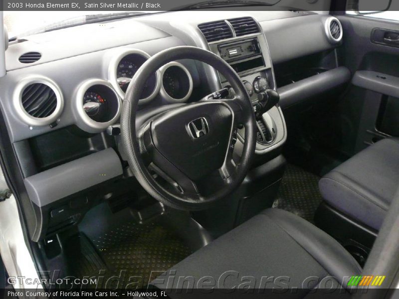 Satin Silver Metallic / Black 2003 Honda Element EX