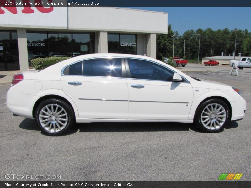 Cream White / Morocco Brown 2007 Saturn Aura XR
