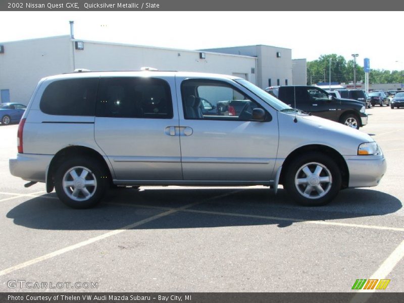 Quicksilver Metallic / Slate 2002 Nissan Quest GXE