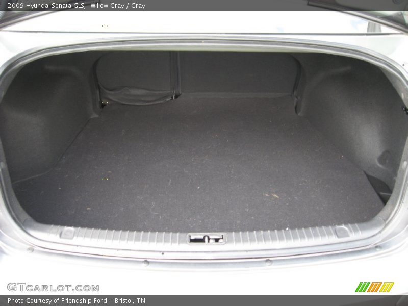 Willow Gray / Gray 2009 Hyundai Sonata GLS