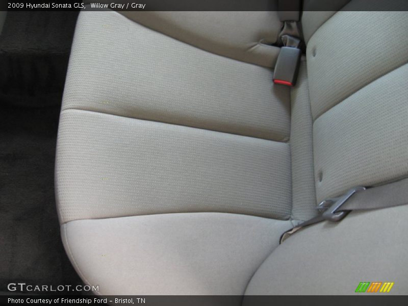 Willow Gray / Gray 2009 Hyundai Sonata GLS
