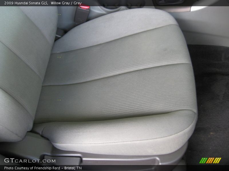Willow Gray / Gray 2009 Hyundai Sonata GLS