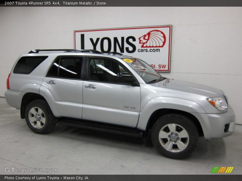 Titanium Metallic / Stone 2007 Toyota 4Runner SR5 4x4