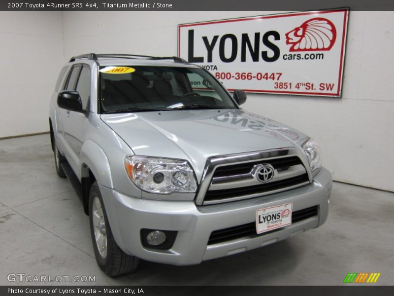 Titanium Metallic / Stone 2007 Toyota 4Runner SR5 4x4