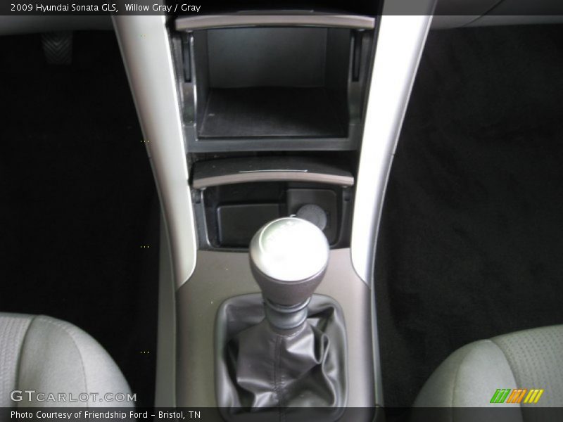 Willow Gray / Gray 2009 Hyundai Sonata GLS
