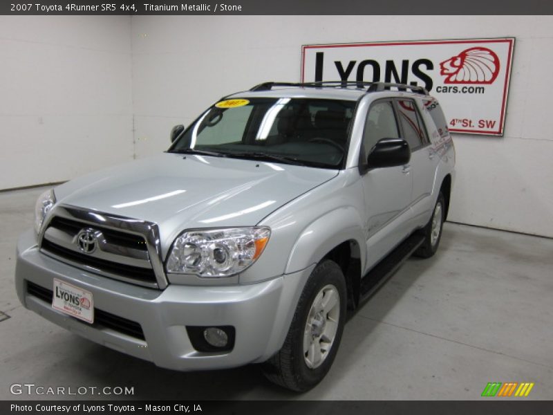 Titanium Metallic / Stone 2007 Toyota 4Runner SR5 4x4