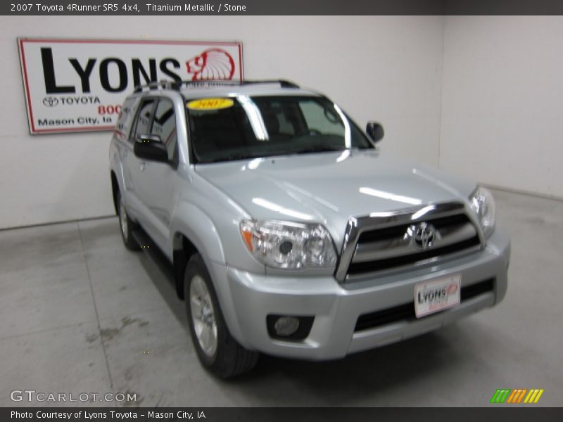 Titanium Metallic / Stone 2007 Toyota 4Runner SR5 4x4