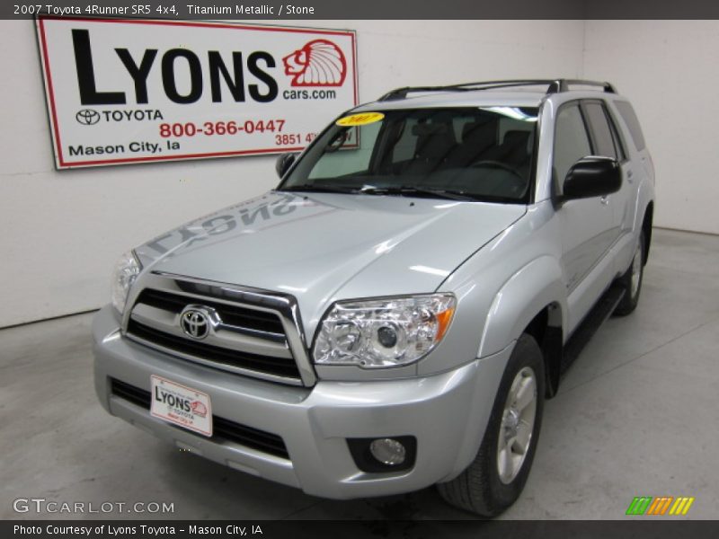 Titanium Metallic / Stone 2007 Toyota 4Runner SR5 4x4