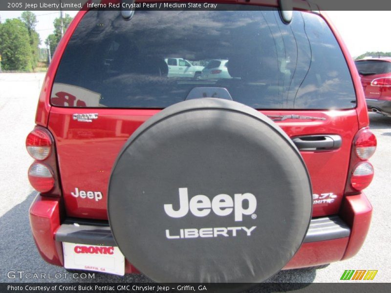 Inferno Red Crystal Pearl / Medium Slate Gray 2005 Jeep Liberty Limited