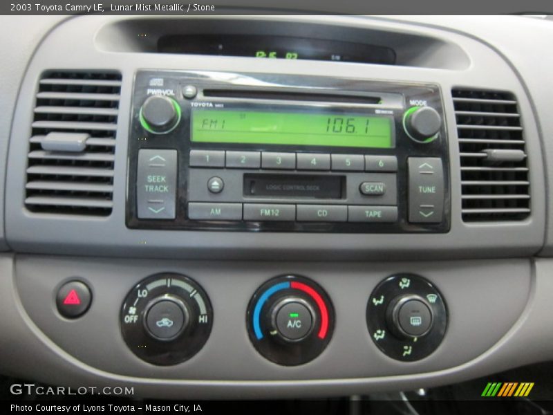 Lunar Mist Metallic / Stone 2003 Toyota Camry LE