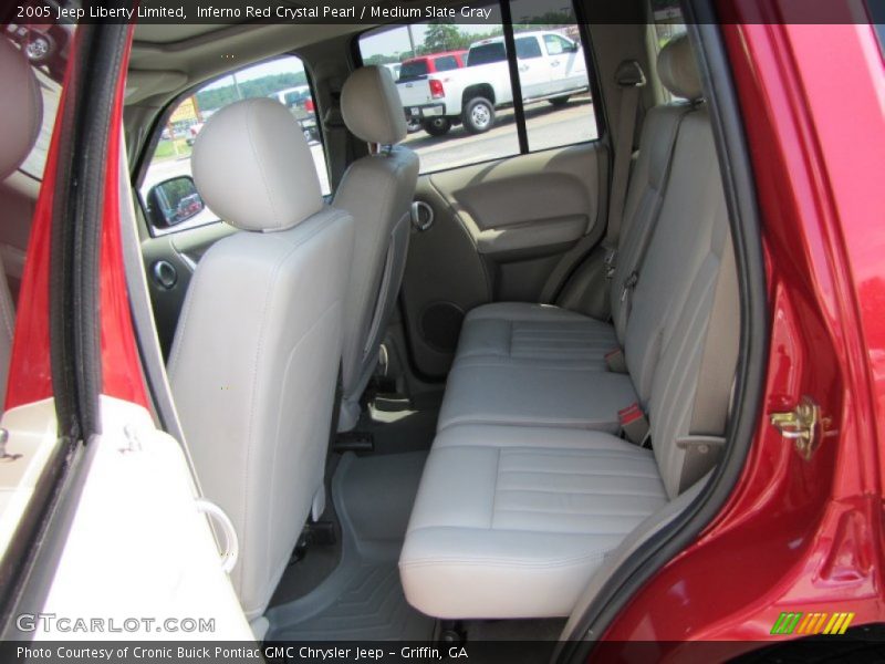 Inferno Red Crystal Pearl / Medium Slate Gray 2005 Jeep Liberty Limited