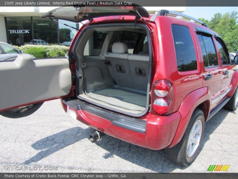 Inferno Red Crystal Pearl / Medium Slate Gray 2005 Jeep Liberty Limited