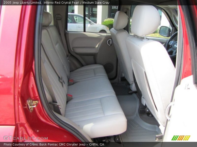 Inferno Red Crystal Pearl / Medium Slate Gray 2005 Jeep Liberty Limited