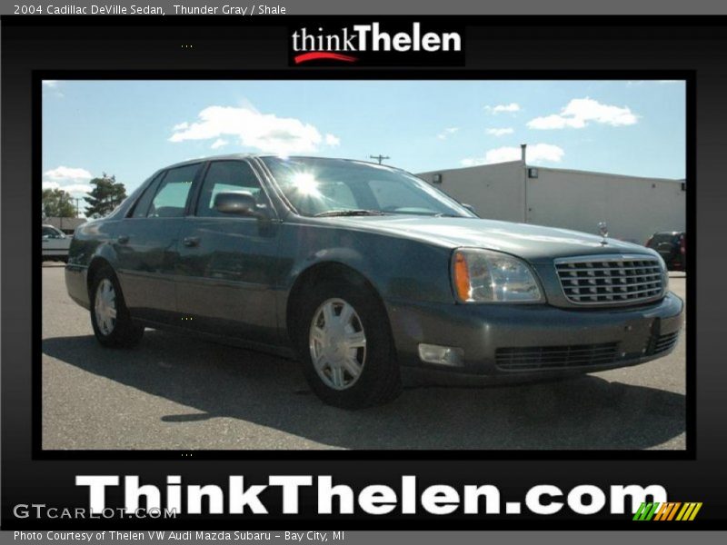 Thunder Gray / Shale 2004 Cadillac DeVille Sedan