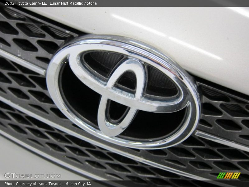 Lunar Mist Metallic / Stone 2003 Toyota Camry LE