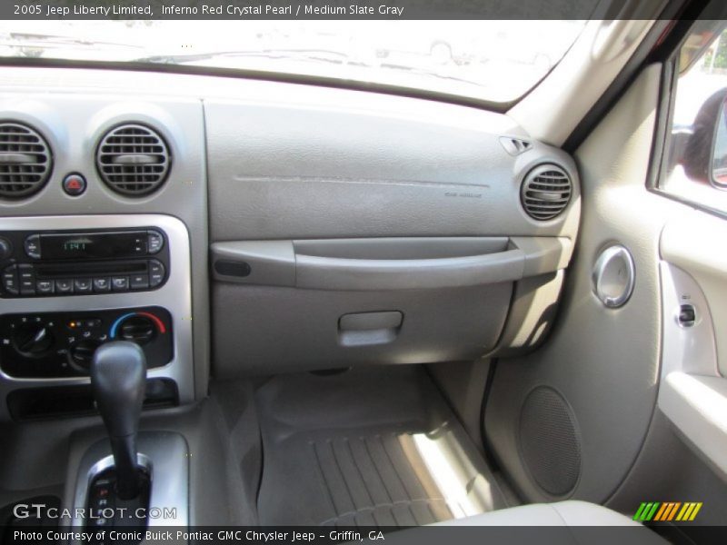 Inferno Red Crystal Pearl / Medium Slate Gray 2005 Jeep Liberty Limited