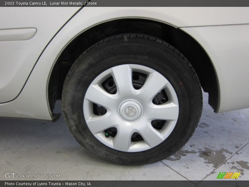 Lunar Mist Metallic / Stone 2003 Toyota Camry LE