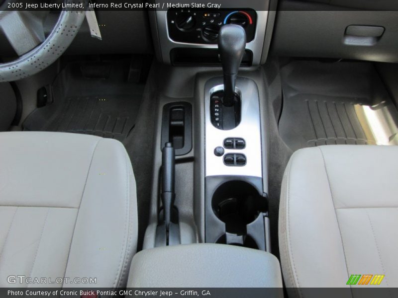 Inferno Red Crystal Pearl / Medium Slate Gray 2005 Jeep Liberty Limited