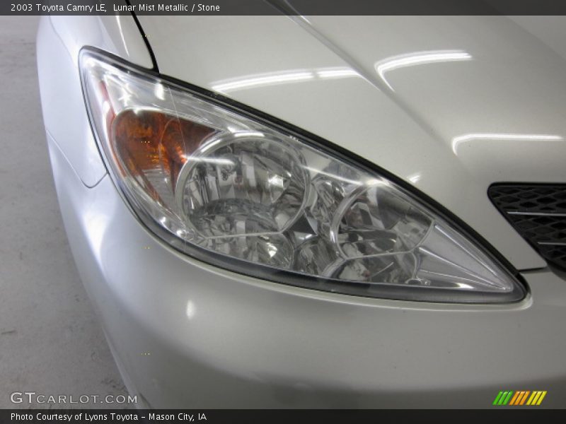 Lunar Mist Metallic / Stone 2003 Toyota Camry LE