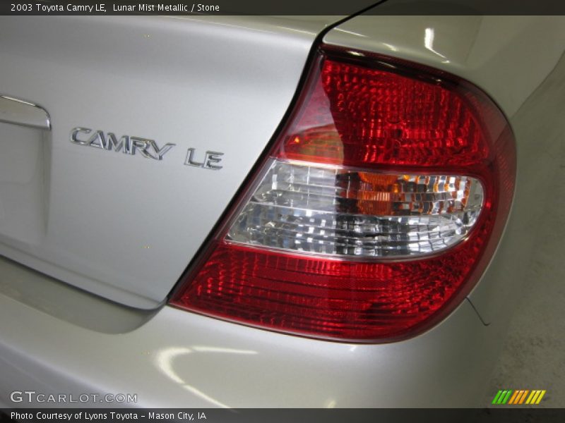 Lunar Mist Metallic / Stone 2003 Toyota Camry LE